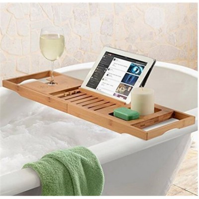 bath accessories set wooden wine tray for bathtub bath caddy